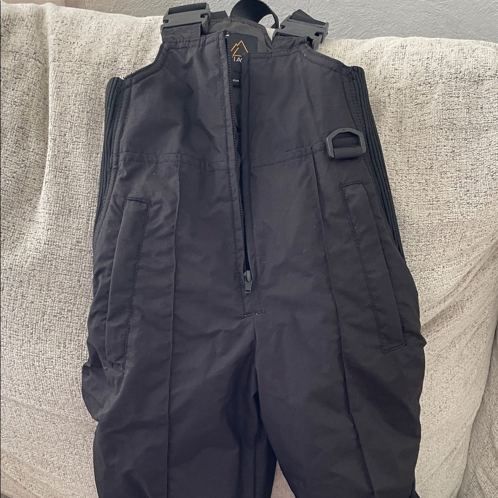 Kids Black Snow Pants Size 6 NEW